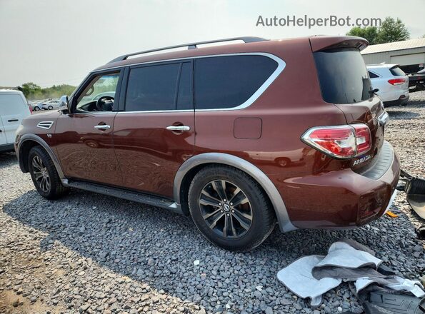 JN8AY2NE3H9701365 2017 NISSAN ARMADA Orange უკანა მარცხენა