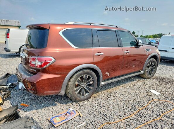 JN8AY2NE3H9701365 2017 NISSAN ARMADA Orange უკანა მარჯვენა