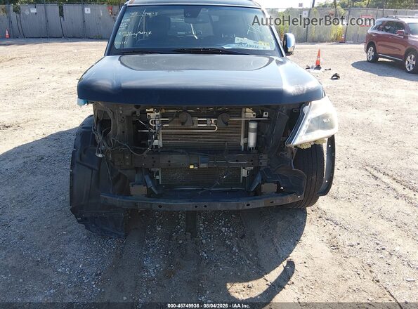 JN8AY2NE3H9705819 2017 NISSAN ARMADA Черный Вид спереди