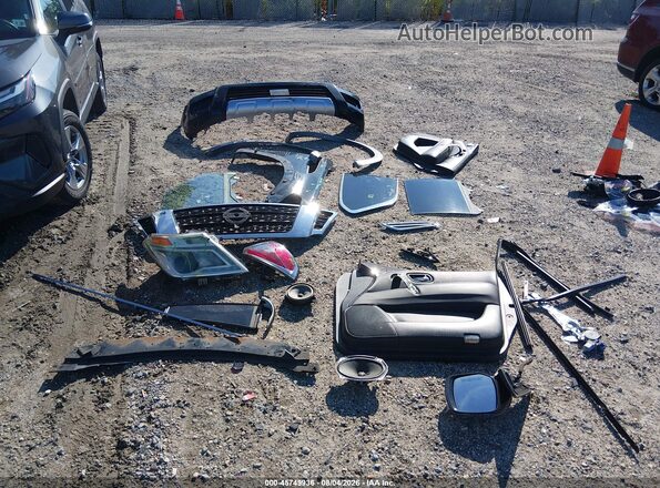 JN8AY2NE3H9705819 2017 NISSAN ARMADA Черный Вид щитка приборов