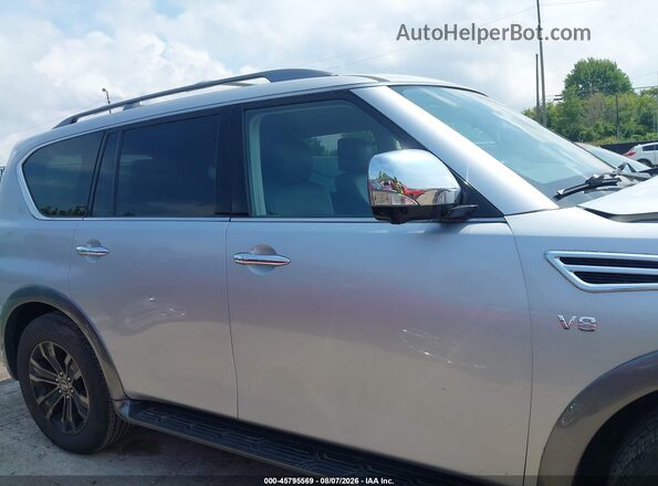 JN8AY2NE3J9734100 2018 NISSAN ARMADA Silver Vista interior trasera
