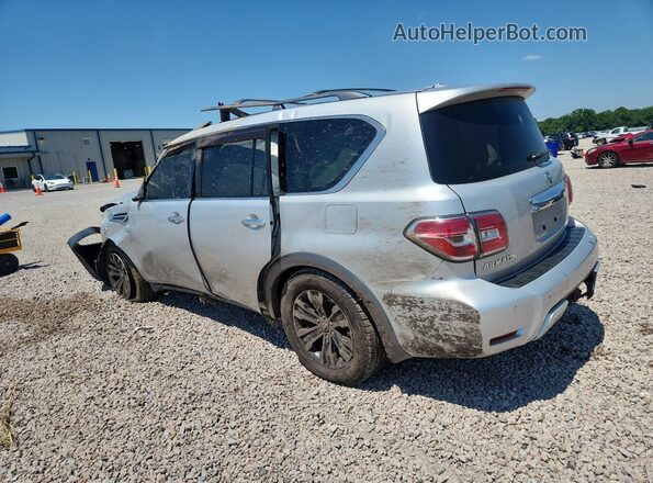 JN8AY2NE8H9705413 2017 NISSAN ARMADA Silver უკანა მარცხენა