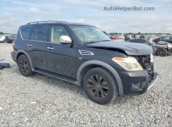 JN8AY2NF2H9304609 2017 NISSAN ARMADA Black Առջևի աջ