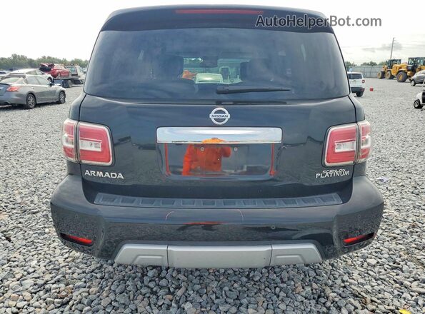 JN8AY2NF2H9304609 2017 NISSAN ARMADA Black Հետևի տեսք