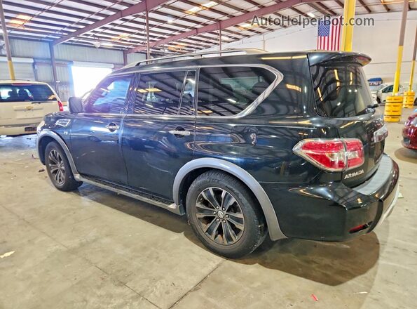 JN8AY2NF3H9300066 2017 NISSAN ARMADA Черный Задняя правая четверть
