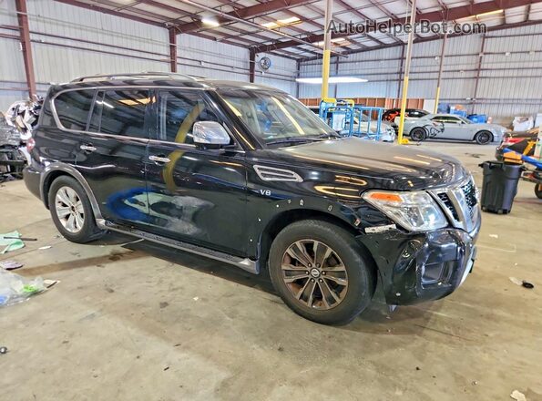 JN8AY2NF3H9300066 2017 NISSAN ARMADA Черный Вид спереди