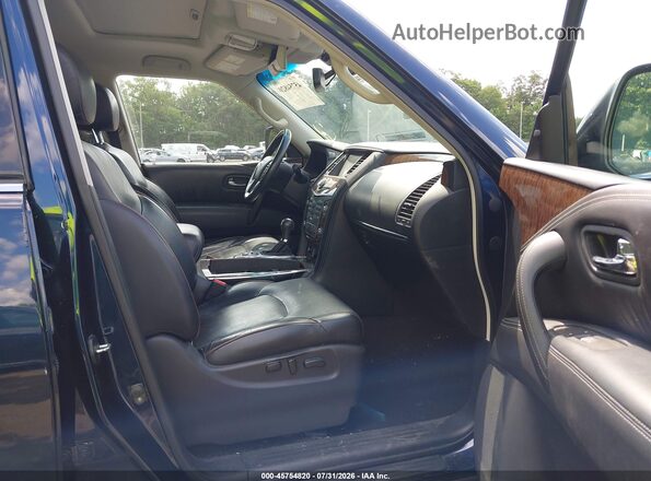 JN8AY2NF3H9301766 2017 NISSAN ARMADA Blue Vista interior delantera