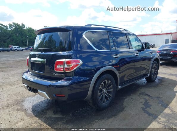 JN8AY2NF3H9301766 2017 NISSAN ARMADA Blue Trasero derecho