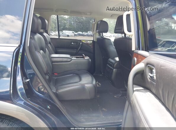 JN8AY2NF3H9301766 2017 NISSAN ARMADA Blue Vista de la etiqueta del VIN