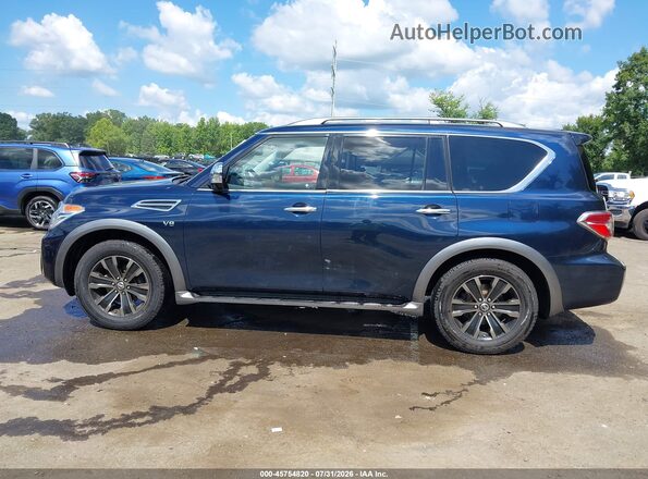 JN8AY2NF3H9301766 2017 NISSAN ARMADA Blue Vista interior de 360 grados