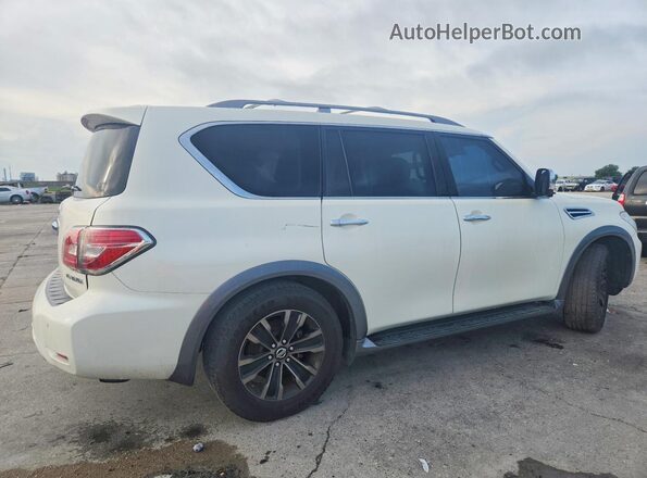 JN8AY2NF4J9330991 2018 NISSAN ARMADA White Trasero derecho