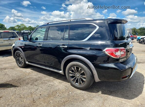 JN8AY2NF5H9301493 2017 NISSAN ARMADA Black წინა ხედი