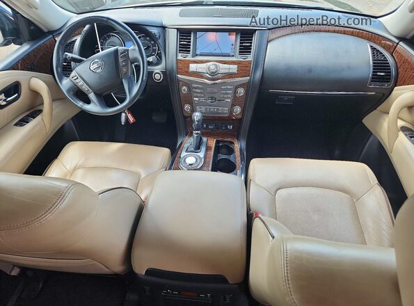 JN8AY2NF5H9301493 2017 NISSAN ARMADA Black 