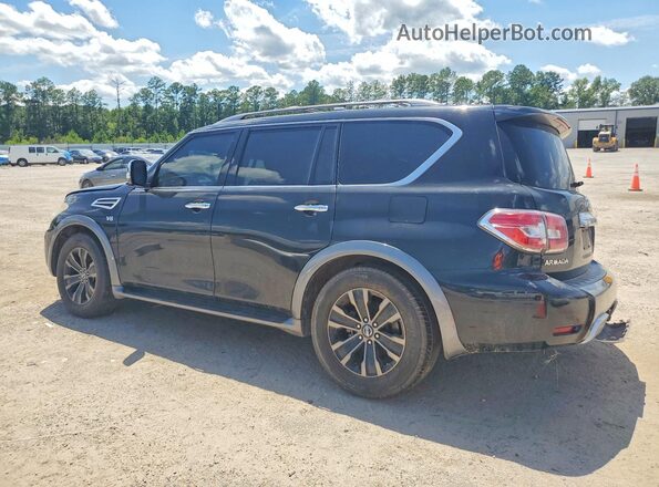 JN8AY2NF6H9303687 2017 NISSAN ARMADA Черный Задняя левая четверть