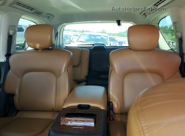 JN8AY2NF6H9303687 2017 NISSAN ARMADA Черный Вид задних сидений