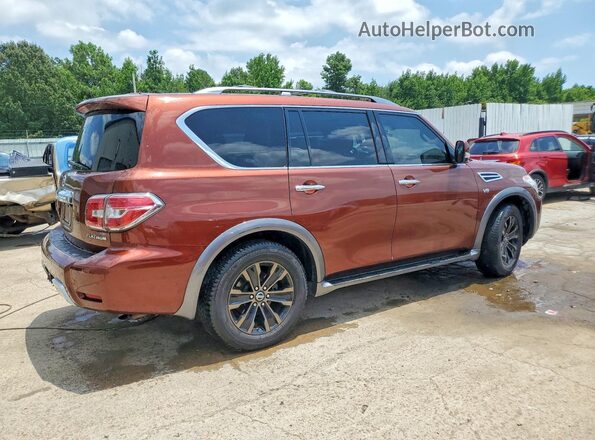 JN8AY2NF8H9300709 2017 NISSAN ARMADA Burgundy Tył prawy