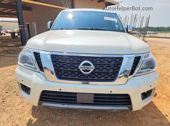 JN8AY2NF8K9350369 2019 NISSAN ARMADA White Front view