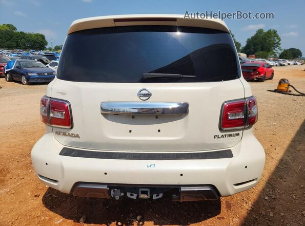 JN8AY2NF8K9350369 2019 NISSAN ARMADA White Rear view