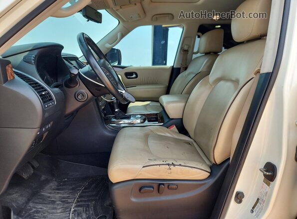 JN8AY2NF8K9350369 2019 NISSAN ARMADA White Front interior view