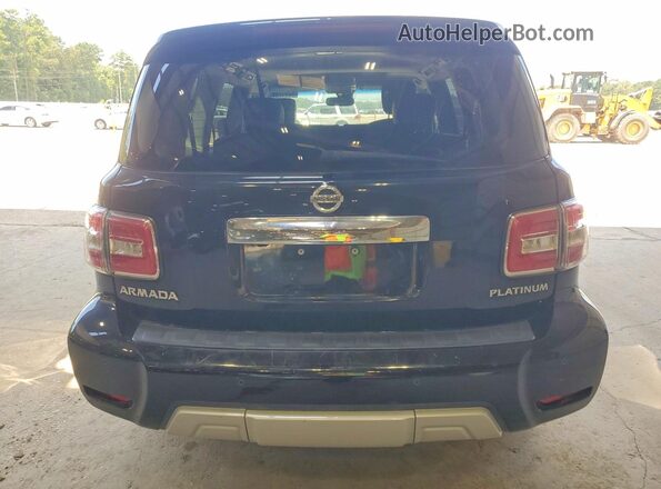 JN8AY2NF9H9302470 2017 NISSAN ARMADA Black Вид ззаду