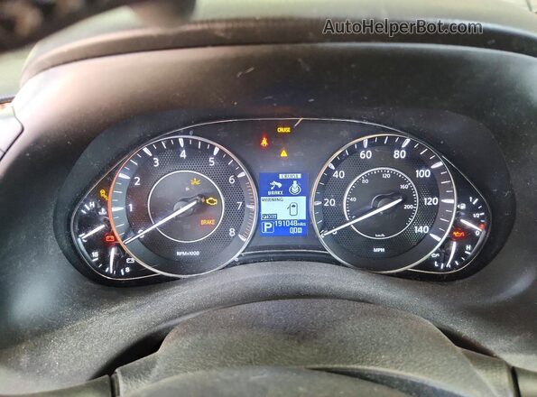 JN8AY2NF9H9302470 2017 NISSAN ARMADA Black Вид щитка приладів