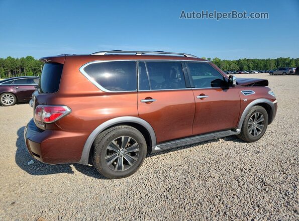 JN8AY2NF9J9331148 2018 NISSAN ARMADA Brown Հետևի աջ