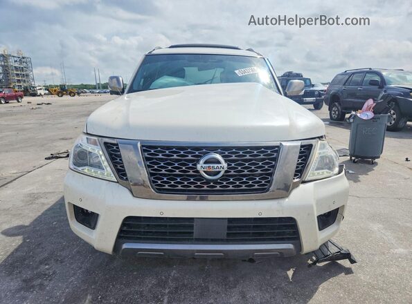 JN8AY2NF9K9351661 2019 NISSAN ARMADA White Front view
