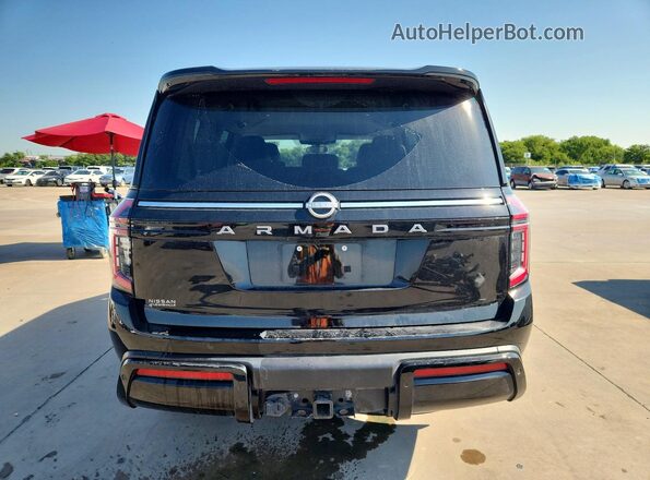JN8AY3AD1T9320545 2026 NISSAN ARMADA Black Widok z tyłu