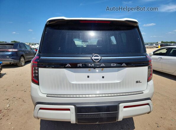 JN8AY3BA2T9030237 2026 NISSAN ARMADA White Հետևի տեսք