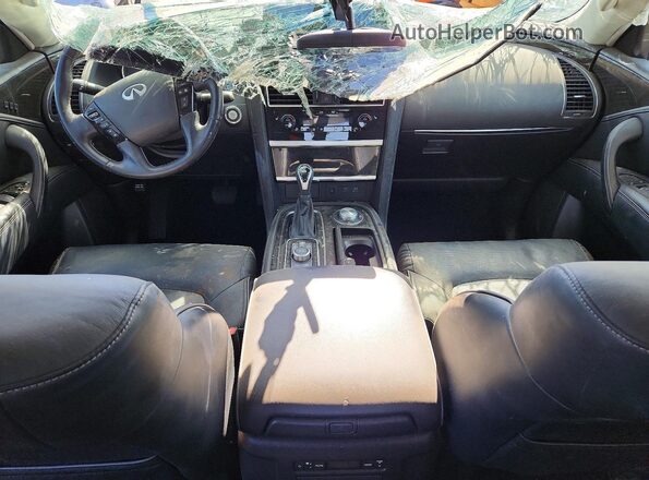JN8AZ2AE4R9328745 2024 INFINITI QX80 Gray Առջևի վահանակի տեսք