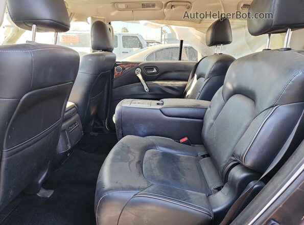 JN8AZ2AE4R9328745 2024 INFINITI QX80 Gray Սալոնի հետևի տեսք