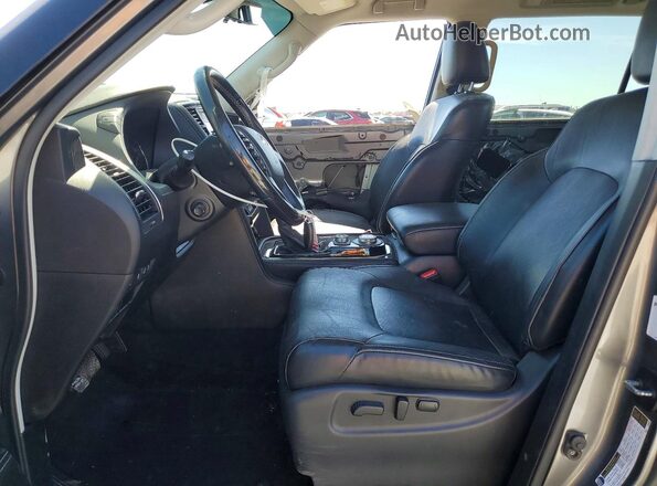 JN8AZ2AE5M9270198 2021 INFINITI QX80 Угольный Вид салона спереди