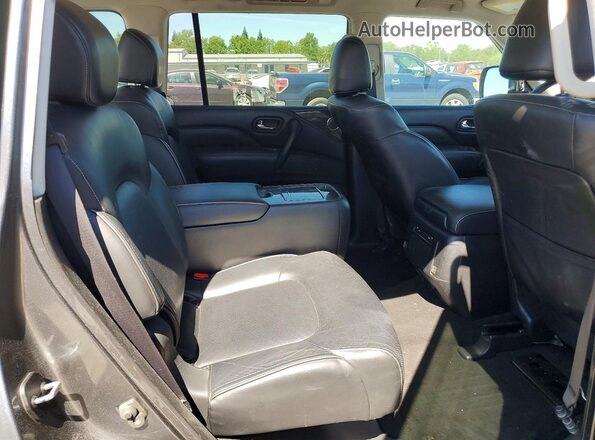 JN8AZ2AE5M9270198 2021 INFINITI QX80 Угольный Вид задней части салона