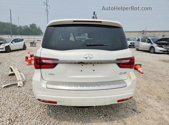 JN8AZ2AE9P9307483 2023 INFINITI QX80 White Vista trasera