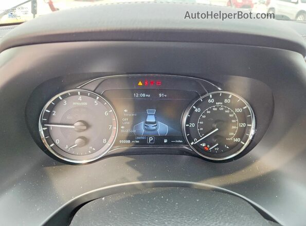 JN8AZ2AE9P9307483 2023 INFINITI QX80 White Vista del cuadro de instrumentos