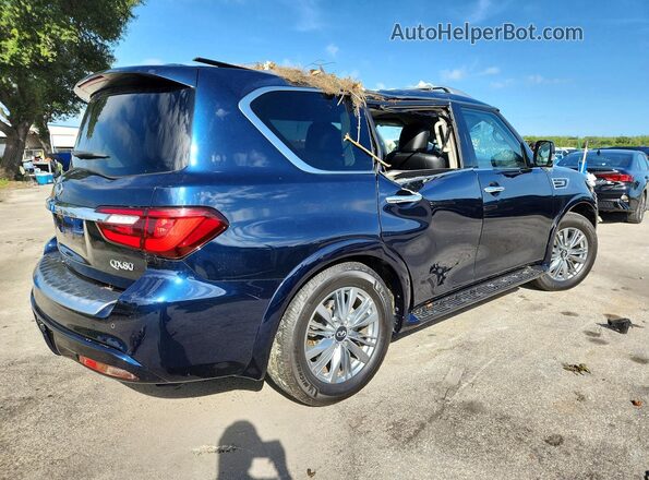 JN8AZ2AF0N9740924 2022 INFINITI QX80 Blue Rear right