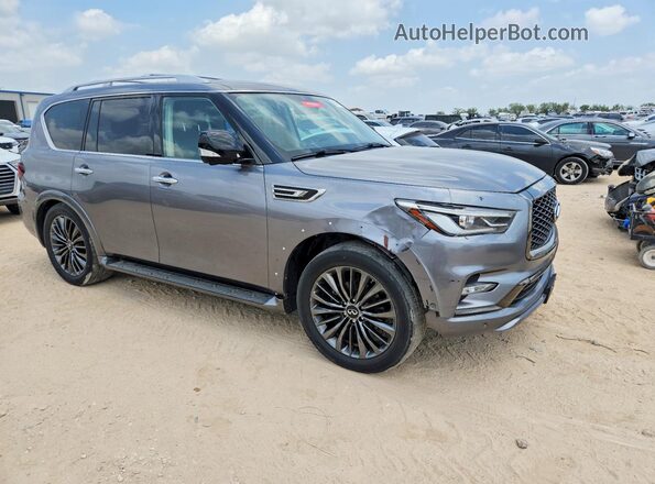 JN8AZ2AF3M9720407 2021 INFINITI QX80 Gray Առջևի աջ