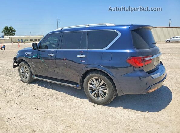 JN8AZ2AF7M9717607 2021 INFINITI QX80 Black Tył lewy