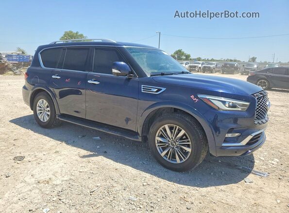 JN8AZ2AF7M9717607 2021 INFINITI QX80 Black Przód prawy