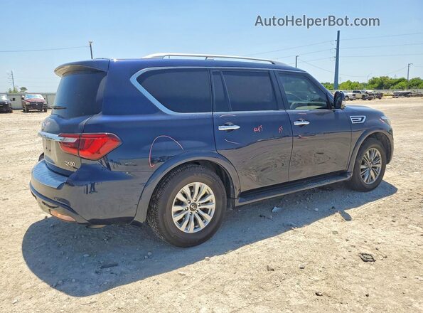 JN8AZ2AF7M9717607 2021 INFINITI QX80 Black Tył prawy