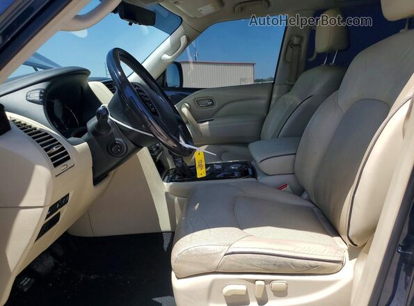 JN8AZ2AF7M9717607 2021 INFINITI QX80 Black Widok wnętrza z przodu