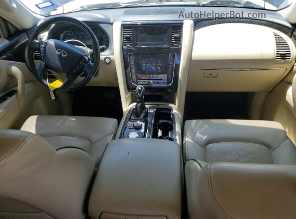 JN8AZ2AF7M9717607 2021 INFINITI QX80 Black Widok deski rozdzielczej