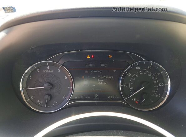 JN8AZ2AF7M9717607 2021 INFINITI QX80 Black Widok zestawu wskaźników