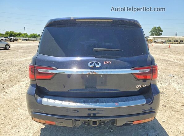JN8AZ2AF7M9717607 2021 INFINITI QX80 Black Widok z tyłu
