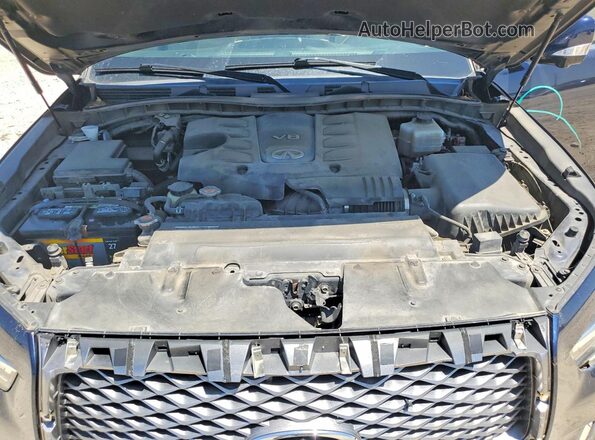 JN8AZ2AF7M9717607 2021 INFINITI QX80 Black Widok komory silnika