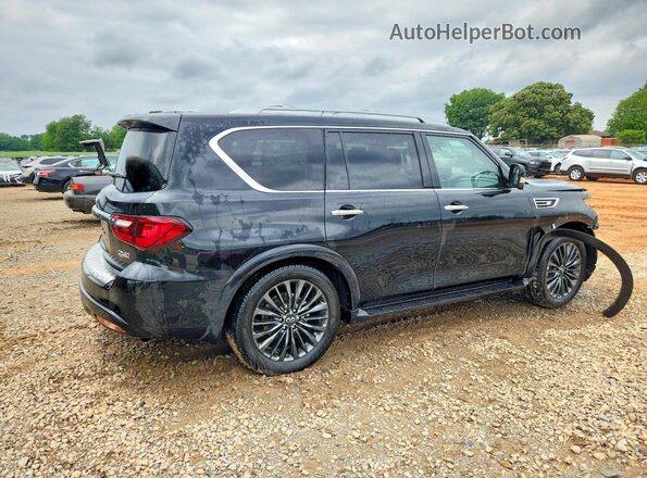 JN8AZ2AFXP9757118 2023 INFINITI QX80 Black უკანა მარჯვენა