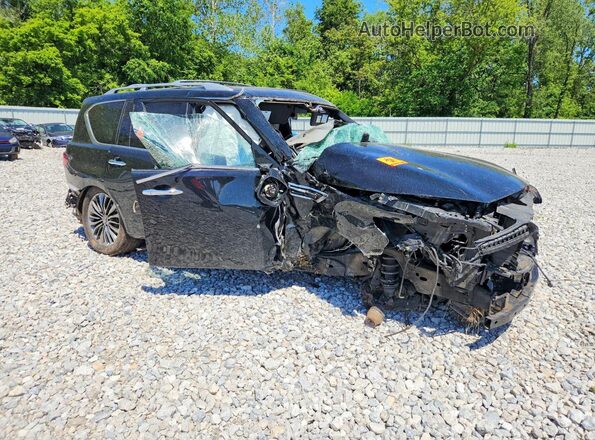 JN8AZ2BEXM9272527 2021 INFINITI QX80 Black Front right