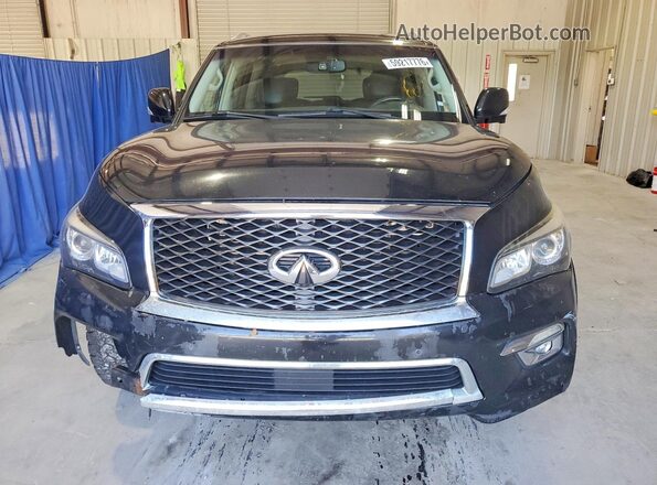 JN8AZ2NE2G9121410 2016 INFINITI QX80 Черный Вид спереди