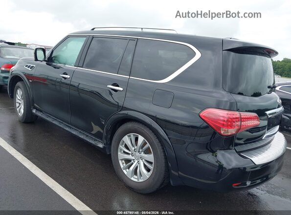 JN8AZ2NE5H9155455 2017 INFINITI QX80 Black Trasero izquierdo