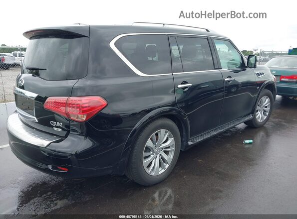 JN8AZ2NE5H9155455 2017 INFINITI QX80 Black Trasero derecho